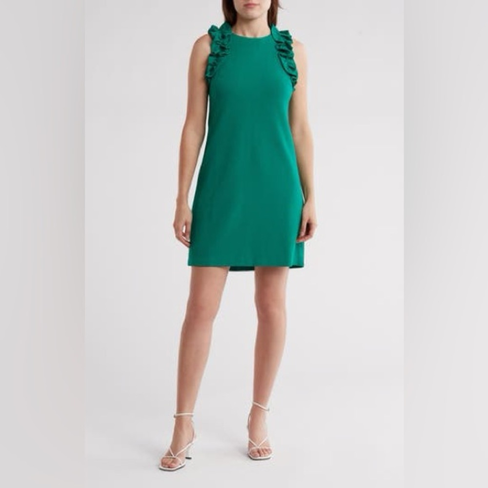 Vince Camuto Vibrant Green Mini Dress